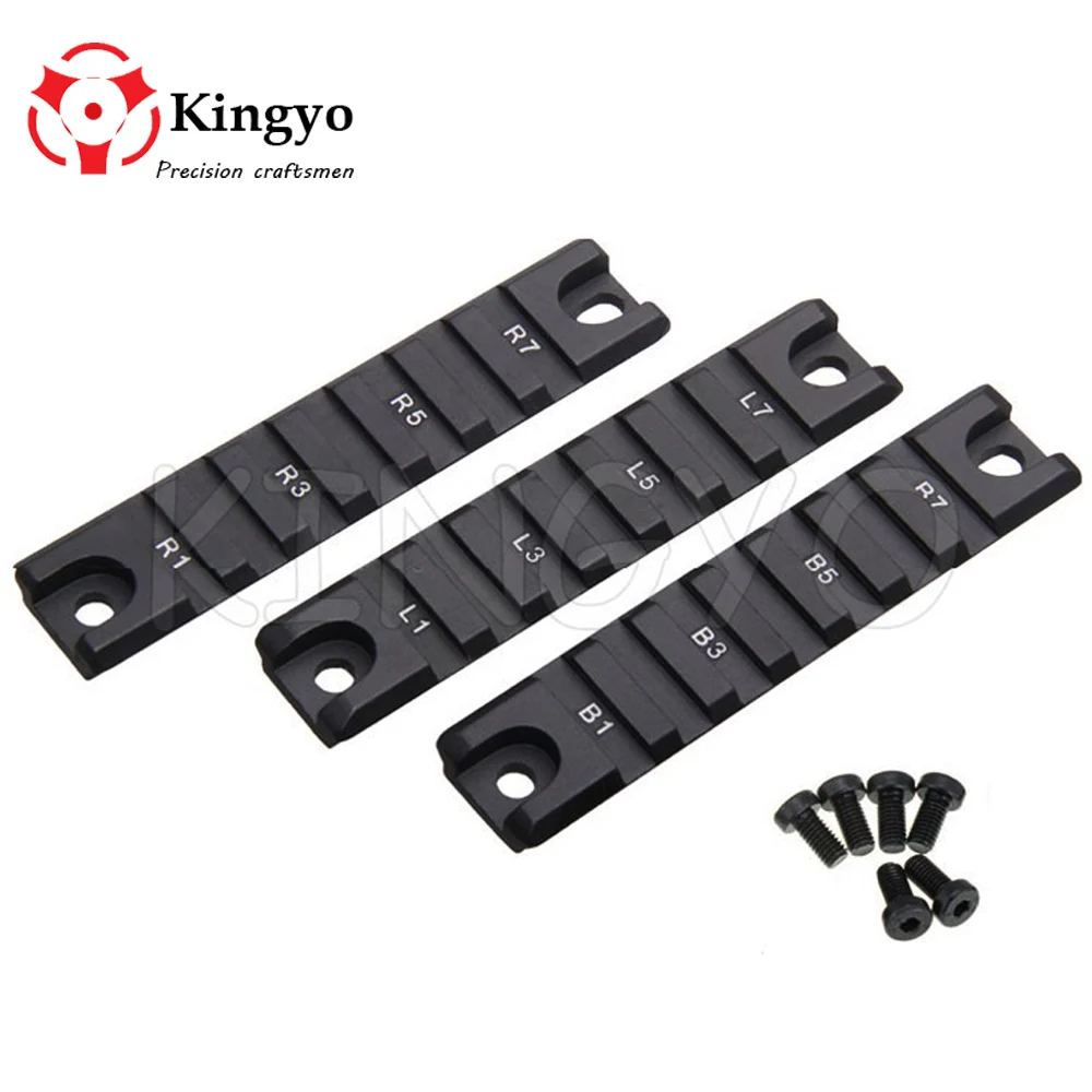 G36 20mm Picatinny Short Rail Base Mount Set (3pcs) Rail System 36C ...