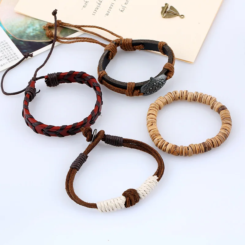 Высокое качество 4 шт. 1 комплект скорлупы кокосового ореха с вплетенным бисером