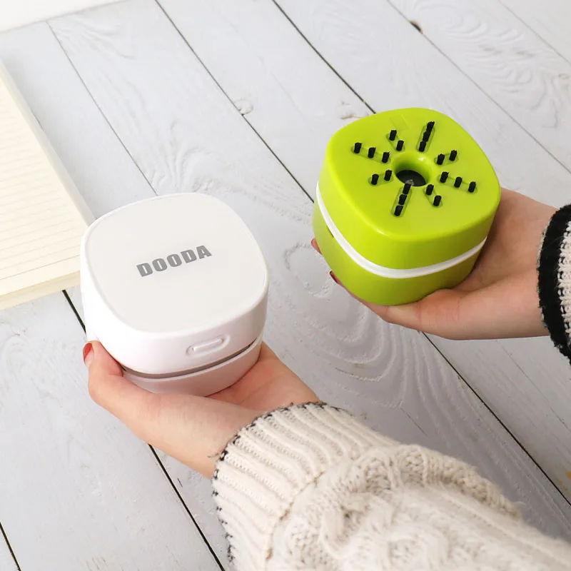  TUTU Desk Set Portable Desktop Cleaner Mini Desk recharge Vacuum Cleaner for School Classroom Offic