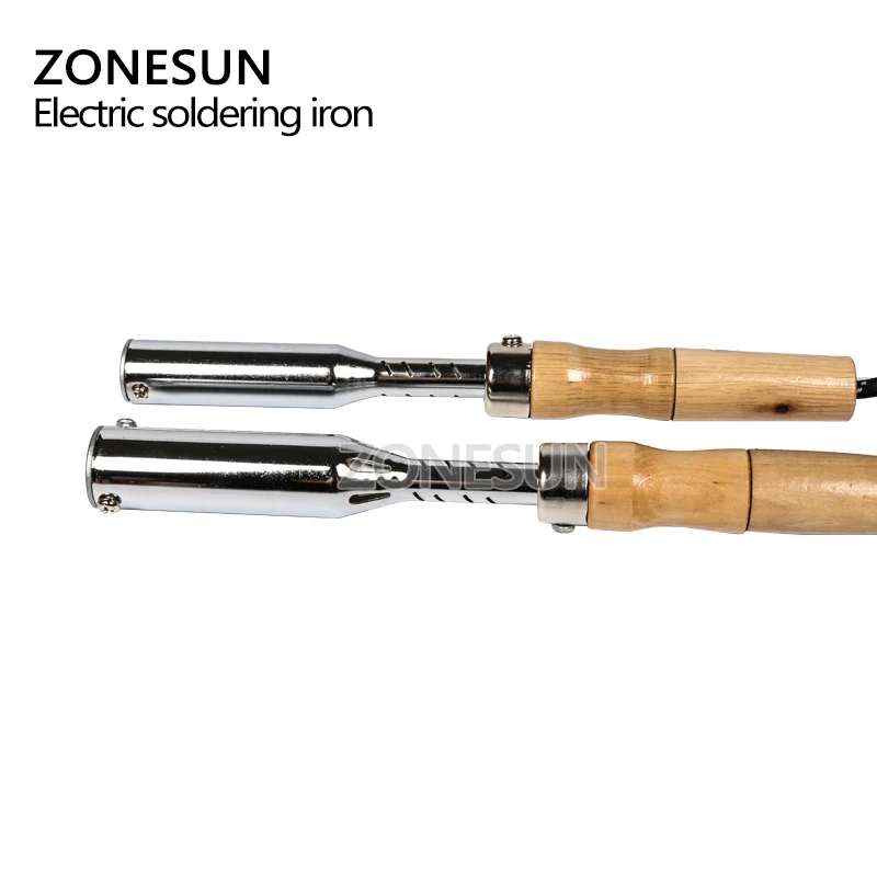Электрический паяльник ZONESUN 150 Вт с горячим тиснением тиснение печать логотипа