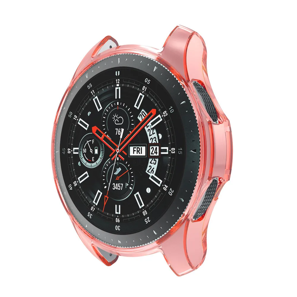 

2019 Fashion Durable Watch Cases Ultra-thin Soft TPU Protection Silicone Case Cover For Samsung Galaxy Watch 46mm Casual Cases