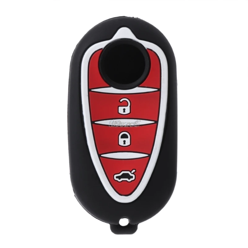Car styling 3 Buttons Silicone Case For Alfa Myth 159 GTO Giulietta Romeo 4C GTA Accessories DropShip Dropshipping | Автомобили и