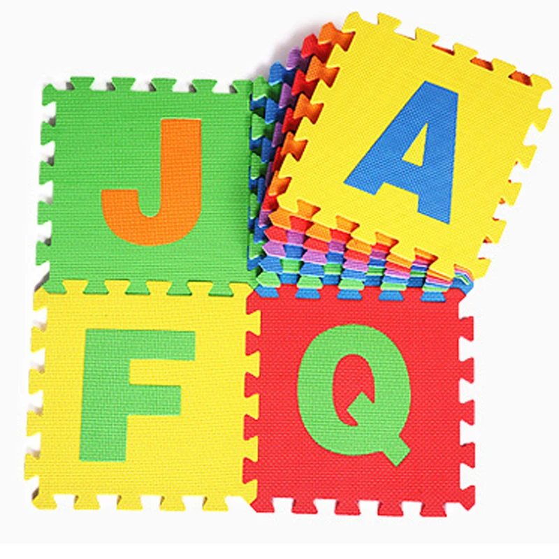 foam letter puzzle mat