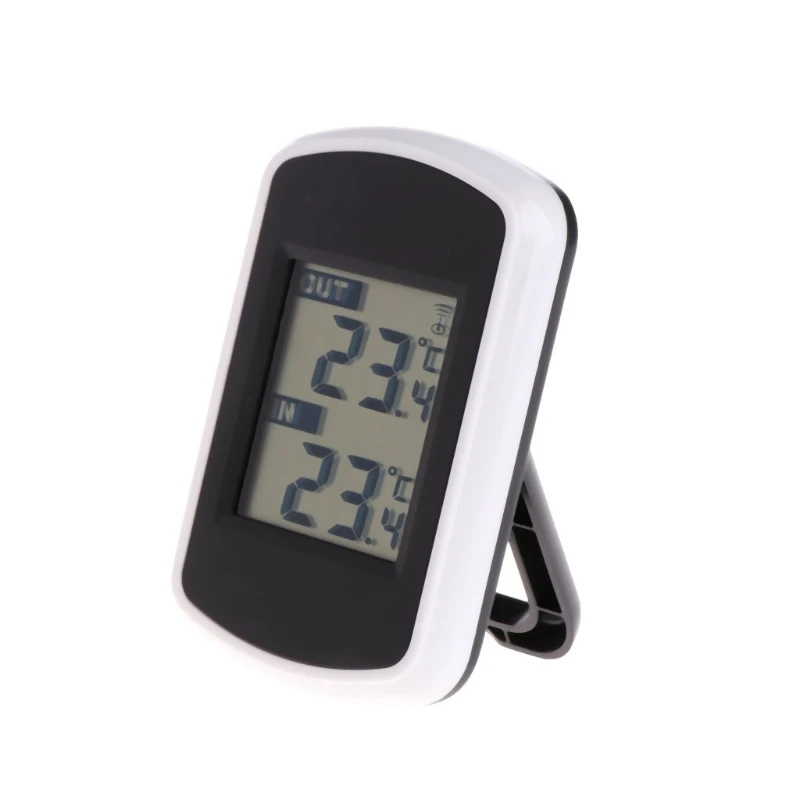 

433MHz Ambient Wireless Weather Station LCD Electronic Digital Thermometer Indoor Outdoor Temperature Sensor Temperature Meter