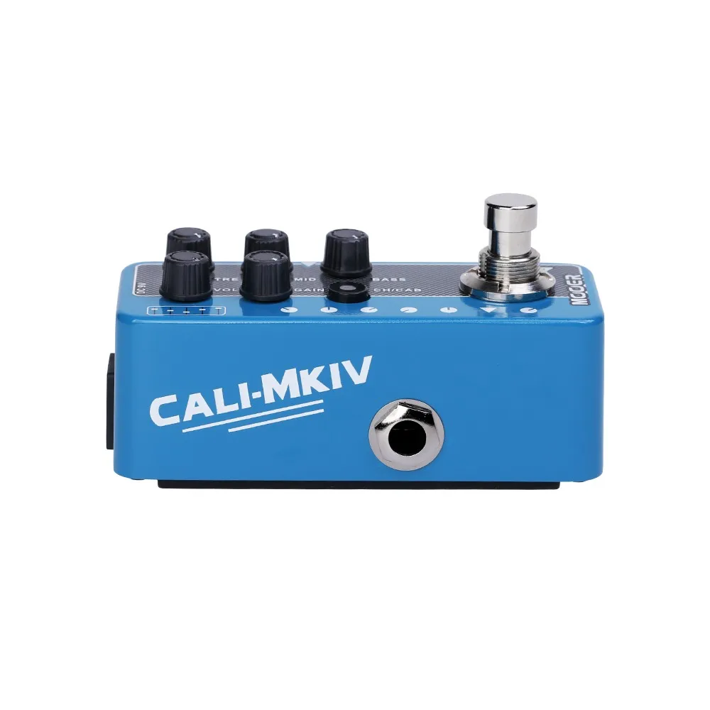 MOOER 017 CALI MK IV Electric Guitar Pedal High Quality Dual Channel Preamp Gain Volume Controls Each Channel Independent 3 Band MOOER 017 CALI MK IV Electric Guitar Pedal High Quality Dual Channel Preamp Gain Volume Controls Each Channel Independent 3 Band