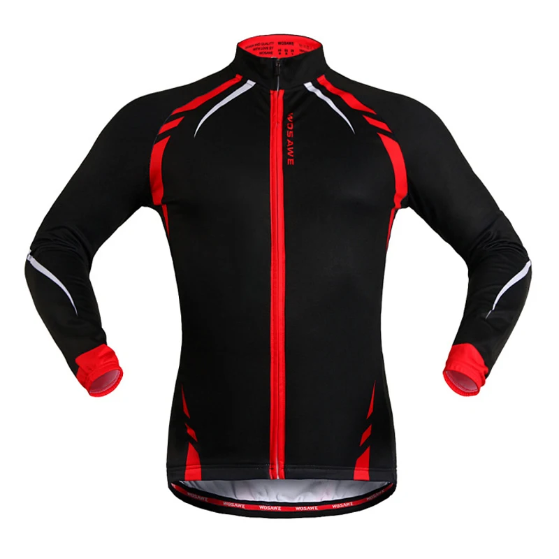 Fleece Thermal MTB Bike Bicycle ciclismo Reflective Cycling Clothing