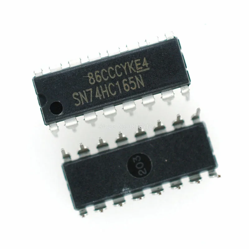 10 шт./лот SN74HC165N DIP16 SN74HC165 DIP 74HC165N 74HC165 DIP-16 Новый IC | Электронные компоненты и