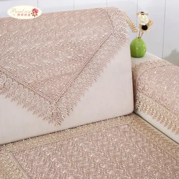 

Proud Rose Lace Sofa Backrest Towel Sofa Towel Fashion Four Seasons General Sofa Cover Korean Style Armrest Towel