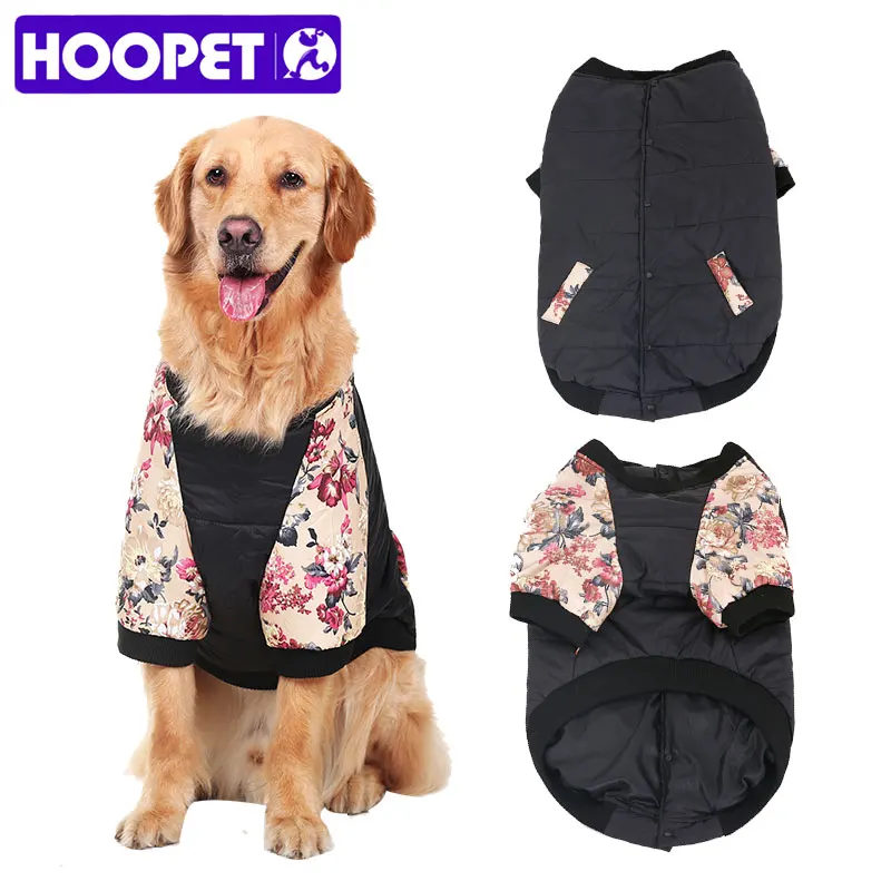 

HOOPET Large Dog Thickened Two Feet Clothing Pet Spring Autumn Dress for Big Pet