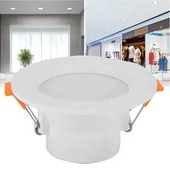 

New LED Downlight 9W Round Recess Lamp 85-265V Bedroom Kitchen Indoor LED Spot Light Intelligent Radar Microwave Sensor Downligt