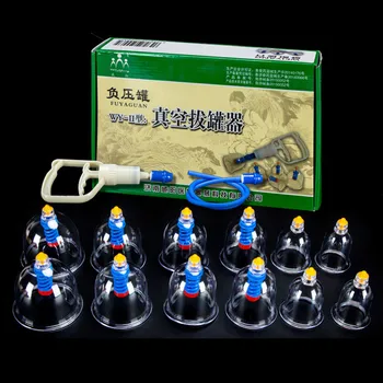 

Cupping Cupping Abs Raw Material Household Pumping Type Explosion-proof Full Set Of 12 Pcs Hygroscopic Thickening Tank