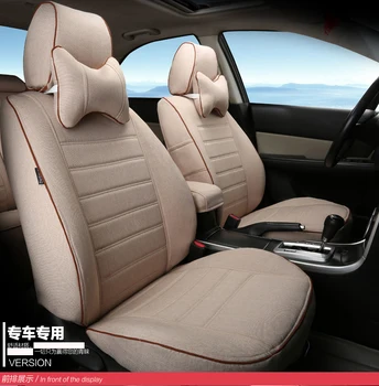 

Car seat cover customize fabric cloth all-inclusive summer viscose cushion four seasons for vw tiguan rouareg passat jetta polo