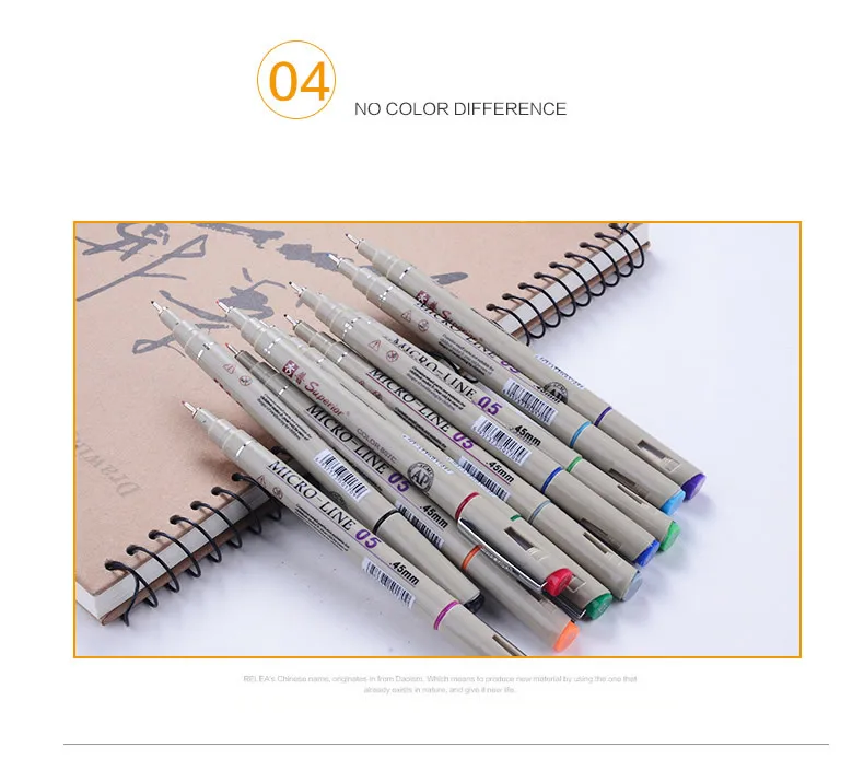 12colors Sketch Pen 0.5 Mm Superior Needle Drawing Pen Fine Liner Pigma  Drawing Manga Anime Fine Colour Micron Pen Art Marker - Art Markers -  AliExpress