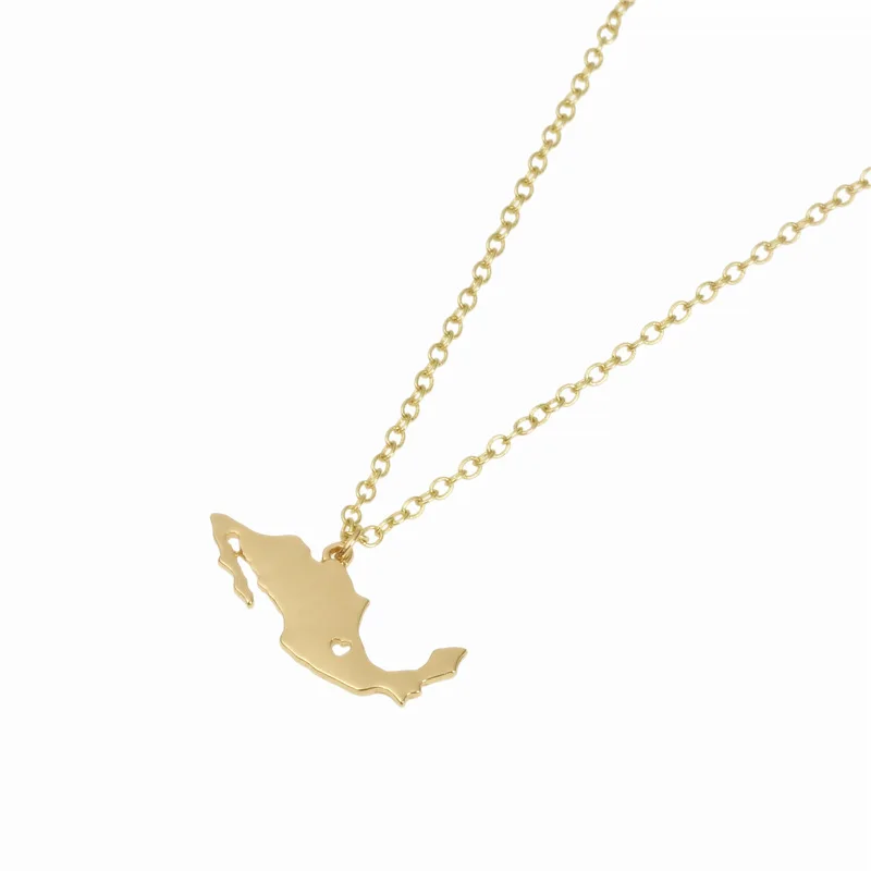 Mexico Map Necklace Youth Group Missions Trip Missionary Vacation Mexican Cruise Lover's Christmas Gift | Украшения и