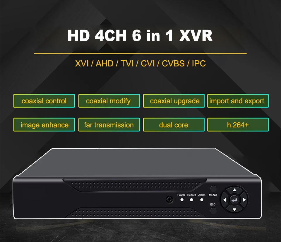 Heanworld CCTV DVR 4CH 1080 P Hybrid 4 канала AHD DVR 6 в 1 рекордер 1080 P NVR DVR TVI CVI HVR Поддержка для 2.0MP AHD Камера