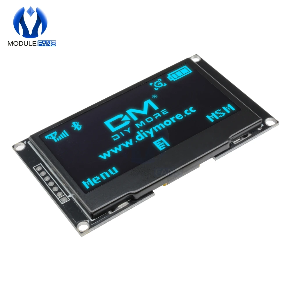 Цифровой ЖК экран 2 42 дюйма 128X64 модуль OLED дисплея C51 плата для Arduino