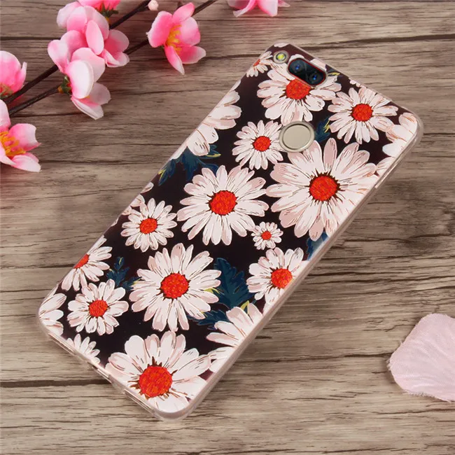 For ZTE Nubia Z17 mini Case 5.2 TPU Cover Ultra Thin Cartoon Flower Fruit Soft Silicone Skin Capa for Nubia Z17 mini Phone Case (12)_