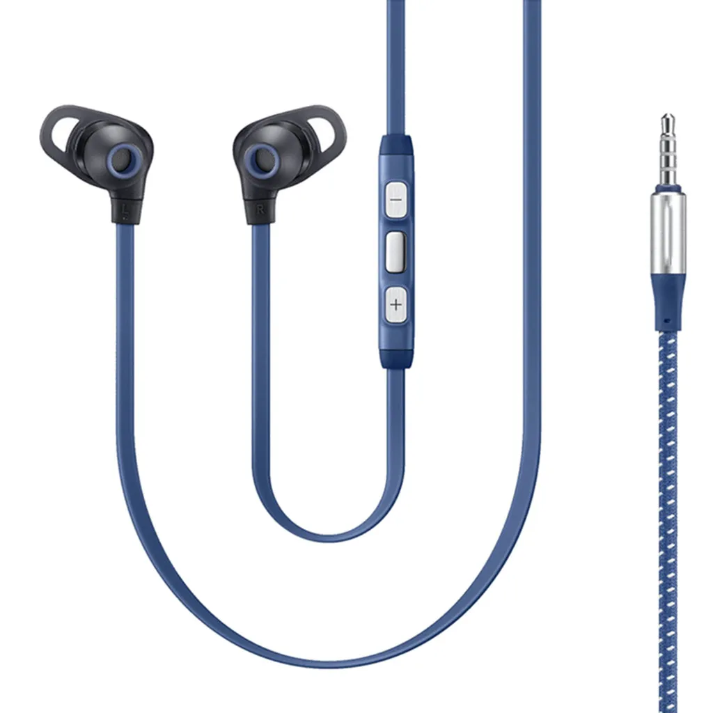 

Fashion In ear 3.5mm Stereo Microphone Headset Bass High sound quality Earphone Earbuds auriculares con cable#yl