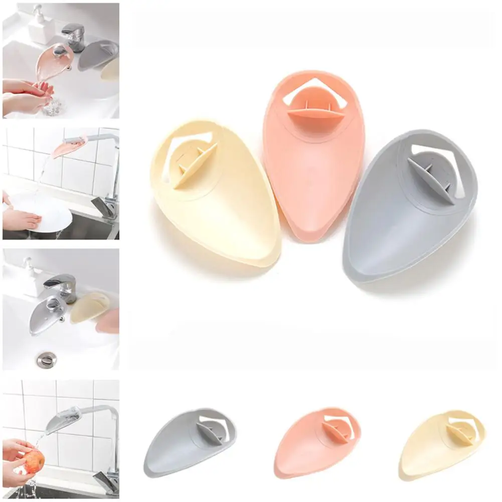 Kidlove Bathroom Water Saver Kids Baby Cute Splash-proof Faucet Extender for Toddler Kid Hand Washing Baby Tubs