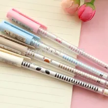 Милые гелевые ручки с рисунком животных, подарочные офисные материалы для школы(ss-1048