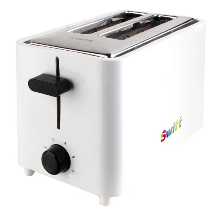 Free Shipping 2 Slices Household Toaster Bread Maker Defrost Single