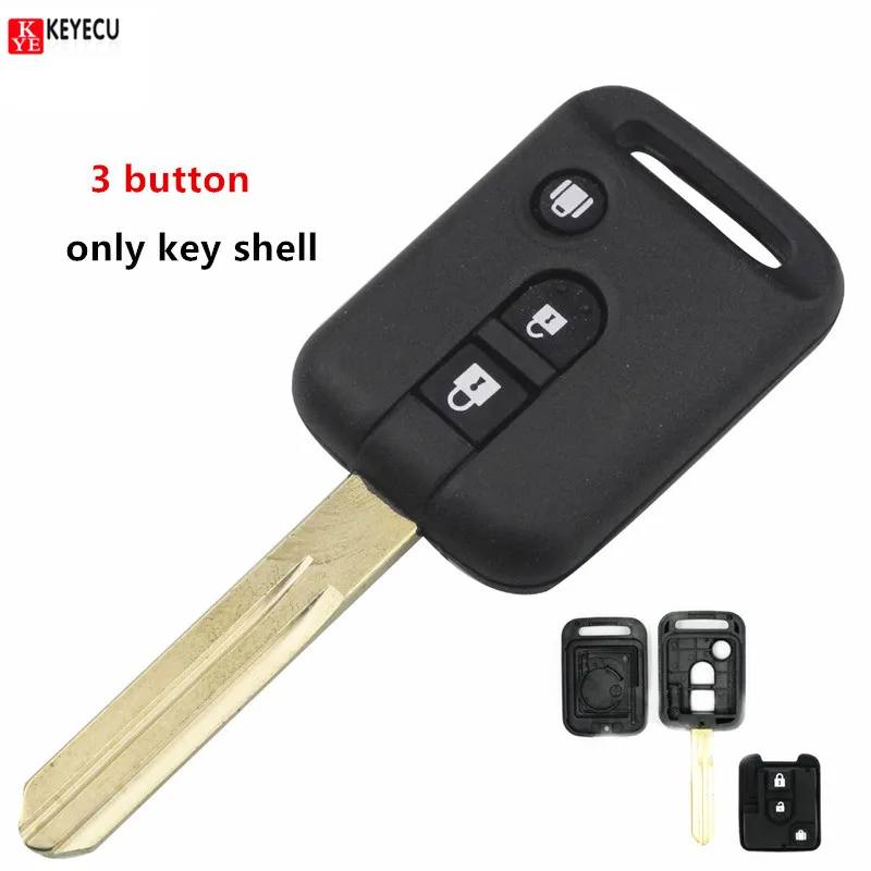 jingyuqin-10ps-3-Button-Replacement-Remote-Car-Key-Shell-For-Nissan-Micra-350Z-Pathfinder-Navara-Auto