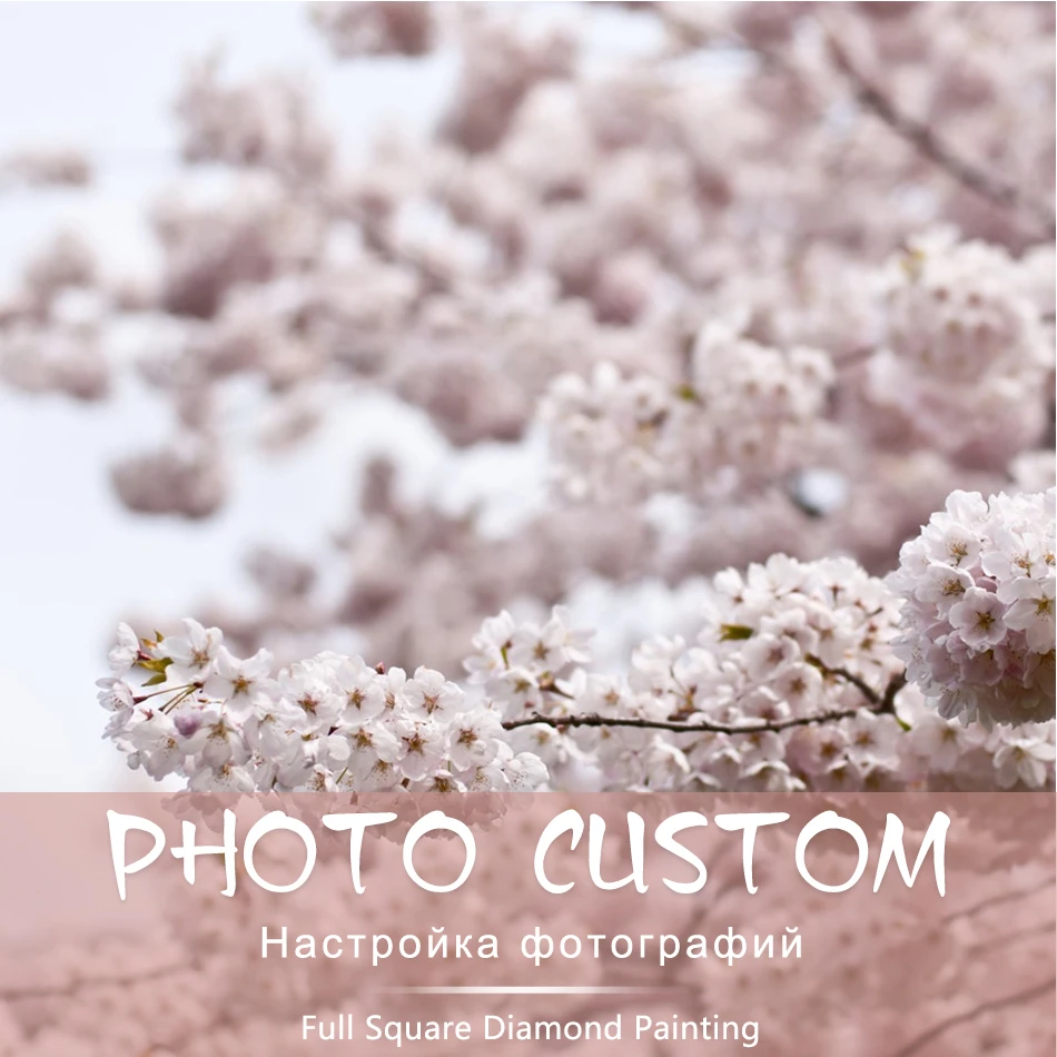 

SaShiKo Flowers Photo Custom Diamond Painting Full Square Picture of Rhinestone DIY Diamond Mosaic Diamond Embroidery Sale