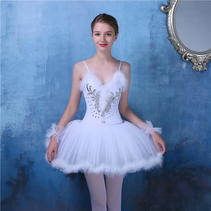 Femminile Vestito Da Balletto Danza Classica Per Adulti Tutu Abiti Da Ballo Swan Lake Ballerina Vestiti Delle Ragazze Pattinaggio Vestito Da Balletto Body Per Le Donne Ballet Leotards For Women Leotards For Womenballet Leotards