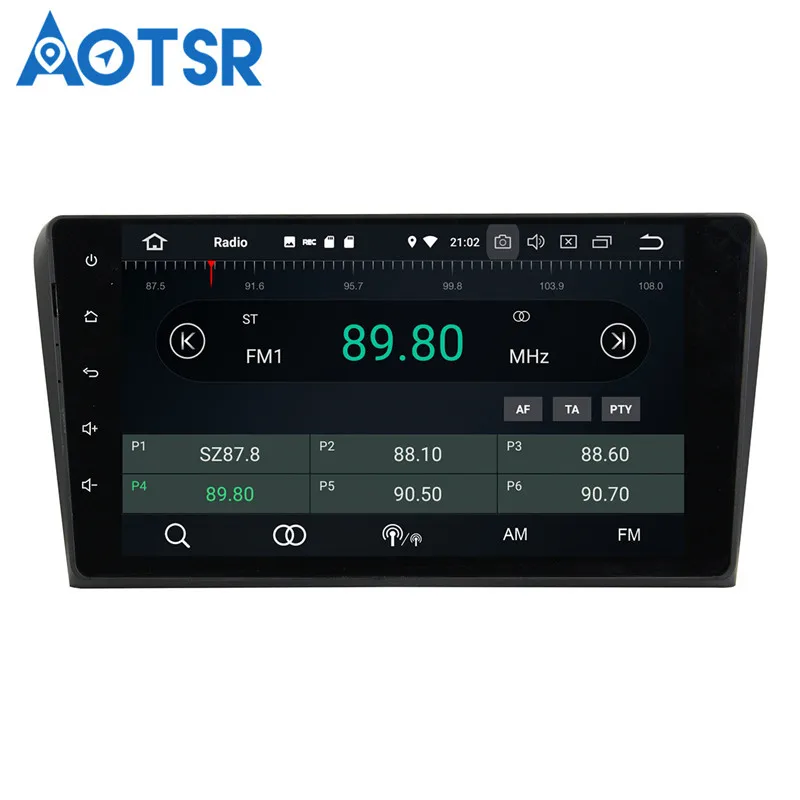 Flash Deal Aotsr Android 8.0 7.1 GPS navigation Car DVD Player For Mazda 3 2010-2012 multimedia radio recorder 2 DIN 4GB+32GB 2GB+16GB 2