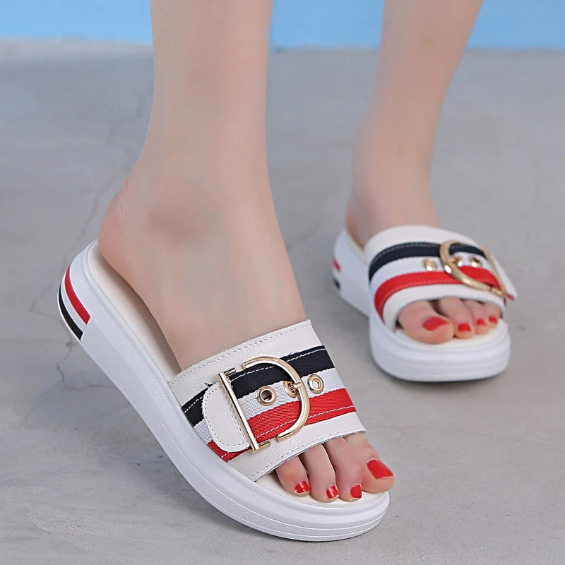 ladies beach slides