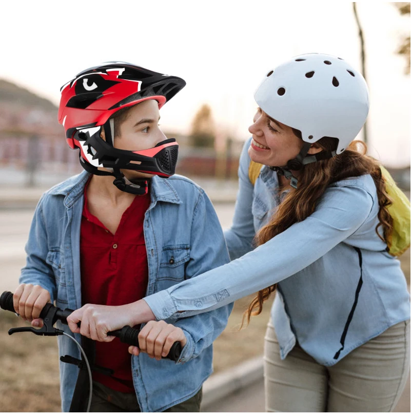 WEST BIKING, Детский велосипедный шлем, полностью покрытый, 2 в 1, Детский велосипедный защитный шлем, самокат, велосипедный спортивный защитный 52-56 см