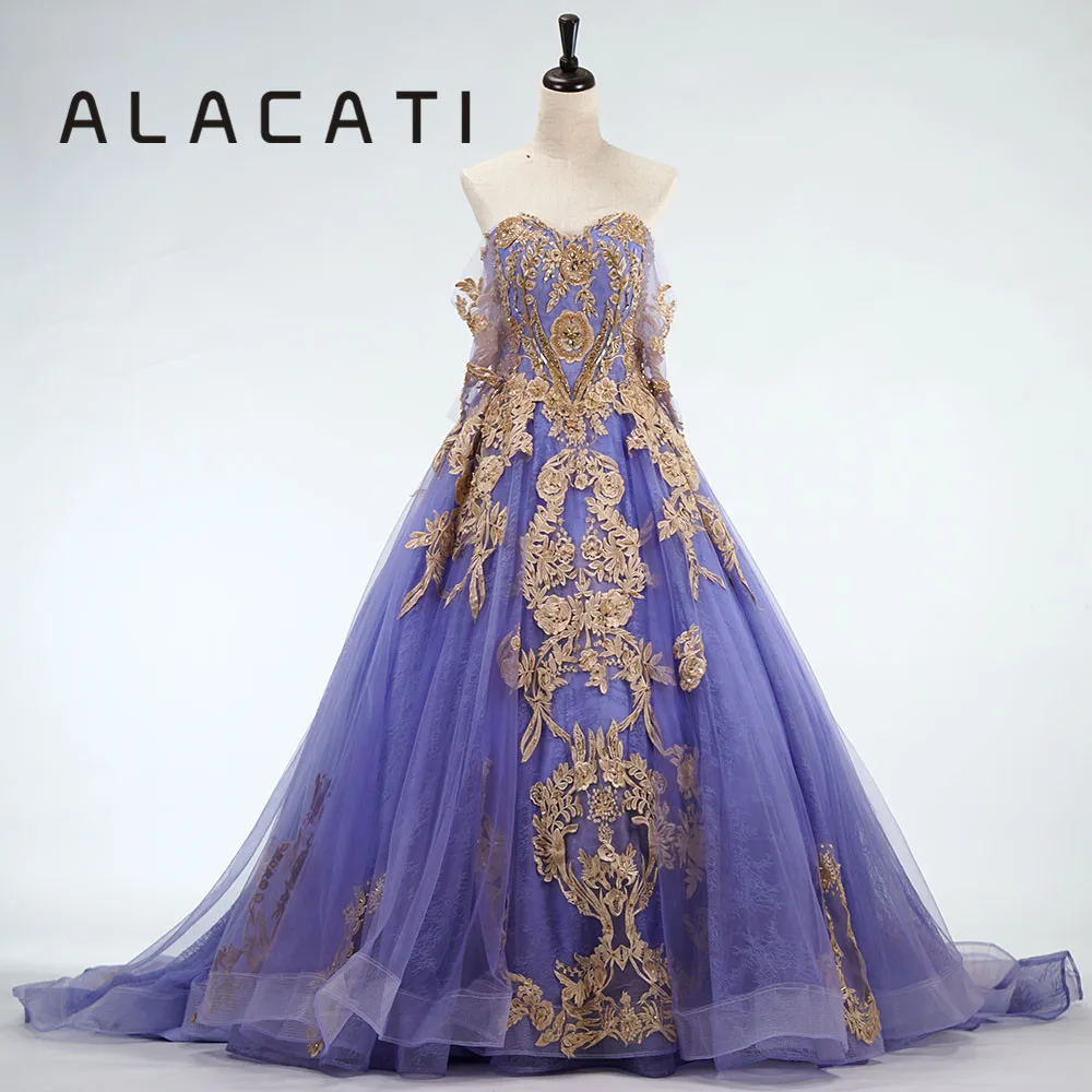 Wedding Haute Couture Luxury Court Style Handmade Purple Romantic Princess Dress Female Photo Photography Theme | Свадьбы и