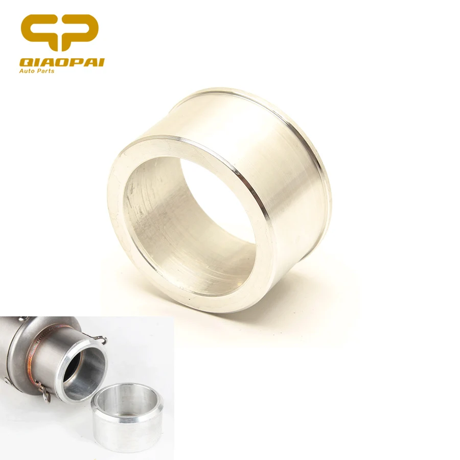 Motorcycle Exhaust Muffler Adapter 60mm Change To 51mm Link Exhaust