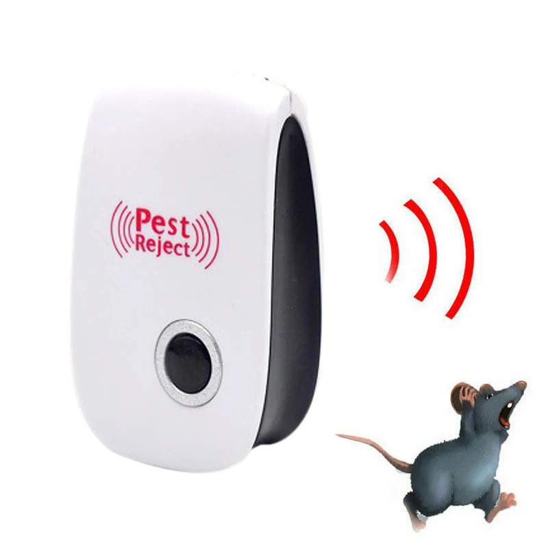 

Electronic Ultrasonic Mouse Rat Pest Killer Mouse Trap Mosquito Repeller Insect Rats Spiders Control Tools