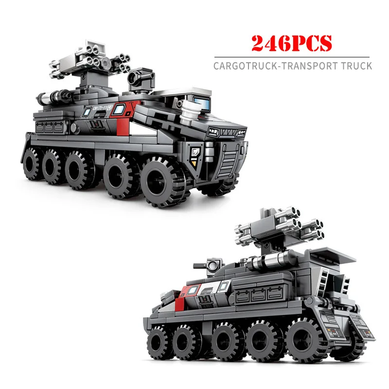 Военный танк WW2 World War 2 Armored SWAT Army Truck строительные блоки Совместимые с City Technic