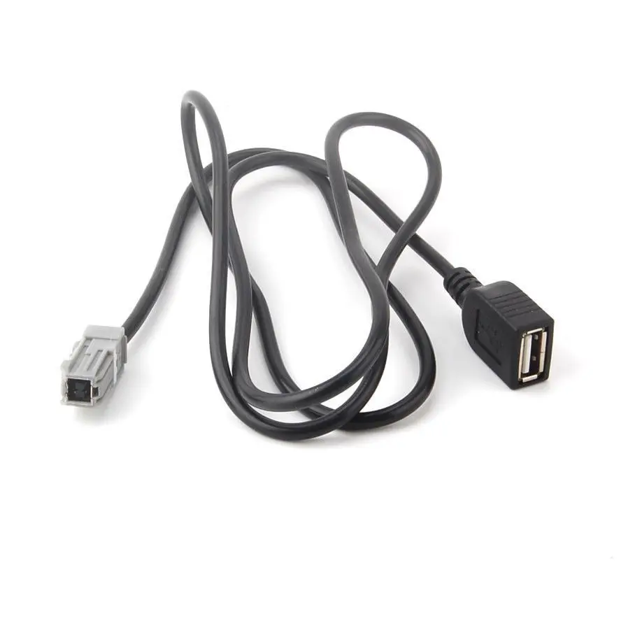 

Fit For 2012 Toyota Sequoia Tacoma Tundra Yaris RAV4 Universal Car 1pc AUX USB Cables Adapter CD Player Kit Auto Accessories