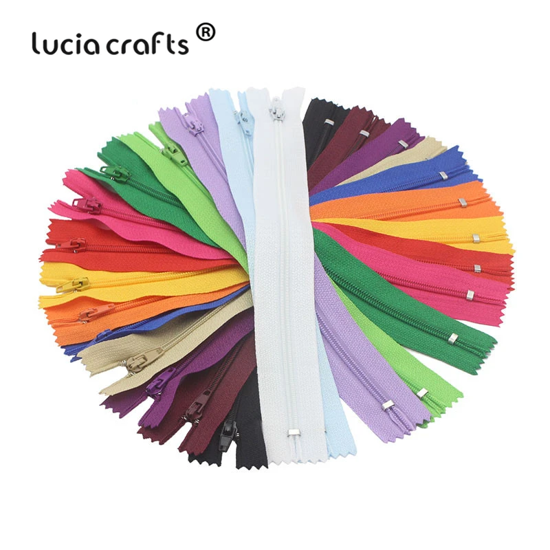 

6PCS/15PCS 20cm Length Colorful Nylon Coil Zippers Tailor Garment Sewing Handcraft DIY Materials Accessories J0308