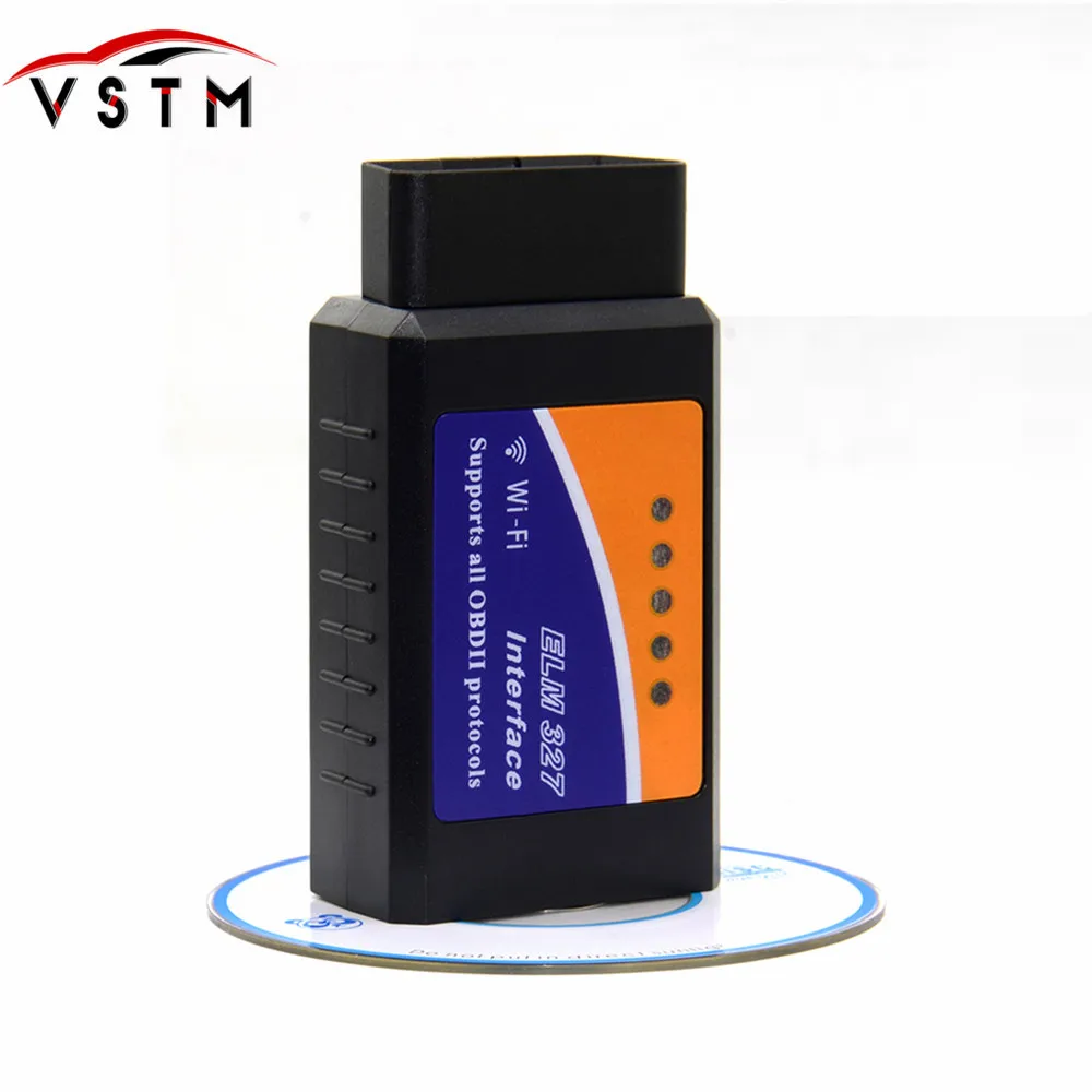 Wi Fi OBDII ELM327 V1.5 Bluetooth PIC18F25K80 чип работает дизельные автомобили аппаратное