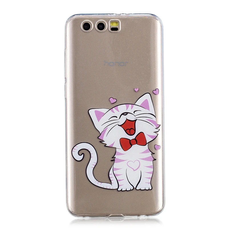 

Soft TPU Case For Huawei Honor 9 CaseClear Silicone Back Phone Cover Case For Coque Huawei Honor 9 Capinha