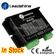 Leadshine M415B 2-Phase Stepper Drive with 18-36 VDC Voltage and 0.21-1.5A Current high quality leadshine 2 phase digital stepper drive 3dm583 work 24v 50 vdc out 2 1a to 8 3a