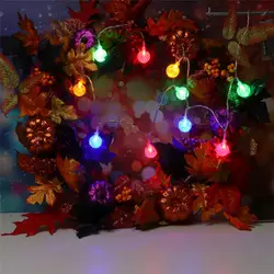 5 м водостойкий 40LED струнный свет кристалл пузырь открытый сад свадебный Декор лампа струнные огни набор 40JA14
