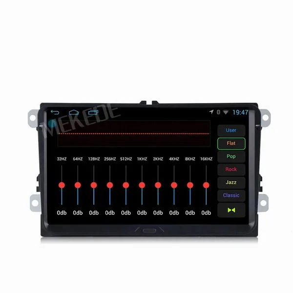 Sale by DHL or Fedex 20pcs Android 9 inch B6 B5 B7 Passat Car GPS Navigation without DVD For V W Golf GPS Polo Car Stereo Radio GPS 2