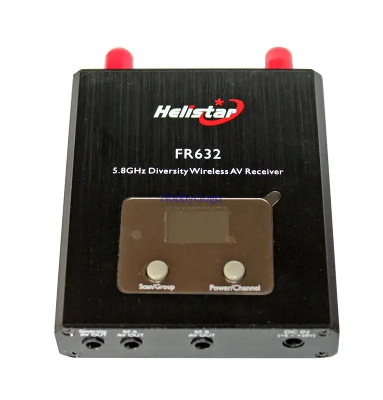 

5.8GHZ 32CH DUO Diversity Receiver FR632 rc hobby parts free shipping