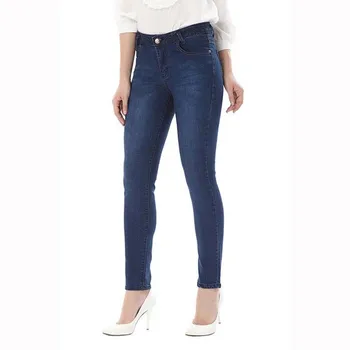 

Fashion Skinny Jeans Woman High Waist Thin Sexy Denim Clothing Women Jeans Pants Plus Size 40 Elastic Long Trousers