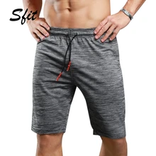 Sfit Для мужчин шорты для бега спорт пот Штаны тренажерный зал Штаны Фитнес плавки Beach короткий шнурок слитный купальник отпуск Лето