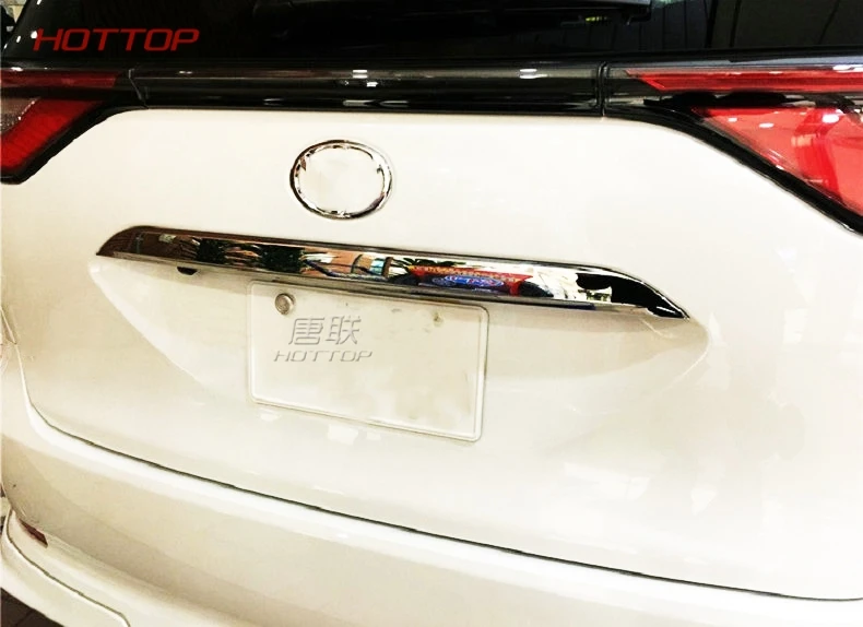 Декоративные задняя дверь багажника Люк отделка ободок крышки для Toyota Previa 2008- автомобильный Стайлинг