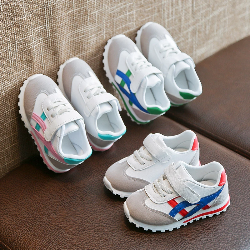 

CANDOMOM 2018 New Children Sports Running Magic Sticker Shoes For Girl Boy Wear Rresistant Sneakers Outdoor Comfortable Shoes