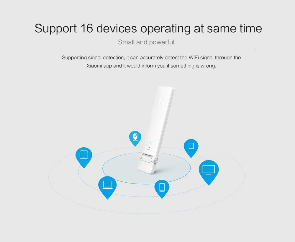 Xiao mi wifi повторитель 2 усилитель расширитель 2 Универсальный mi Repitidor Wi-Fi удлинитель 300 Мбит/с 802.11n беспроводной wifi сигнал