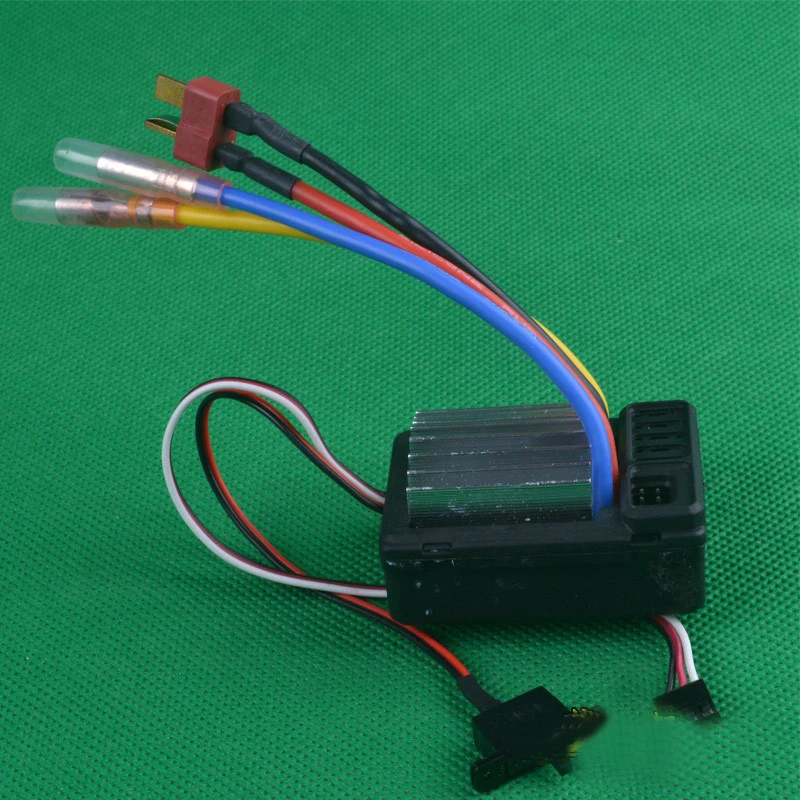 1PC HG 1:10 Climbing Car ESC Independent Brushed ESC Speed Electronic Governor for Four-wheel Four-Wheel Drive RC Cars