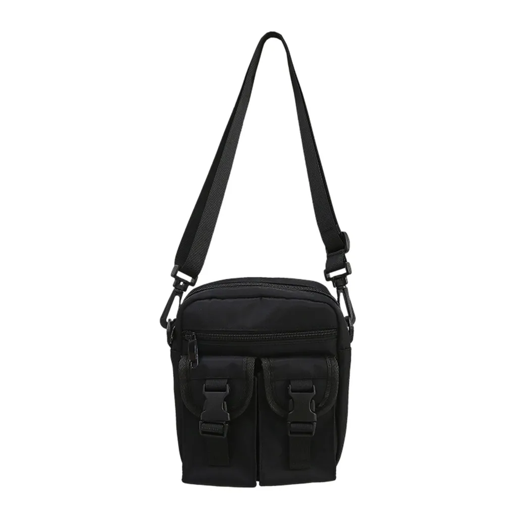 

New arrival Unisex messenger bags zipper shoulder bag hot sale canvas bags high quality men's travel men bag Bolsas de hombro
